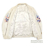 1960s VIETNAM SOUVENIR JACKET (Vietnamese style jacket) 65-66 White...