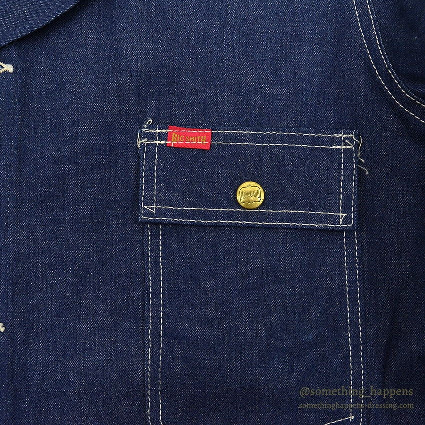 ~1970's DEADSTOCK BIG SMITH DENIM COVERALL ... 42