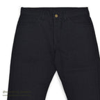 1980's Lee 200 STRIPE BLACK COTTON PANTS... W33/L27
