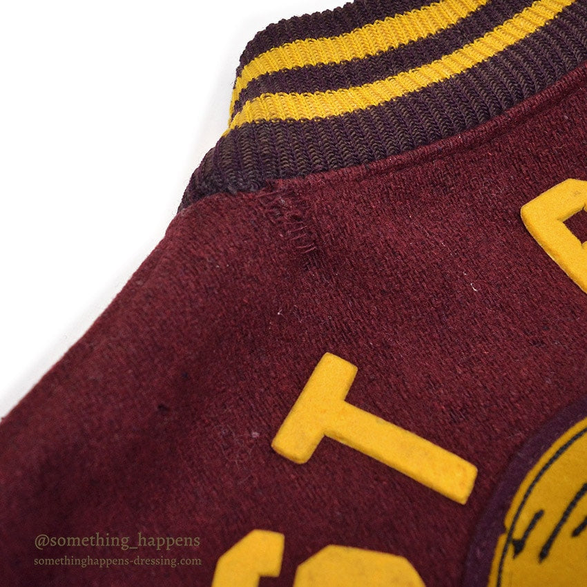 1960's KEENAN EAST PEORIA RAIDERS VARSITY JACKET... 38