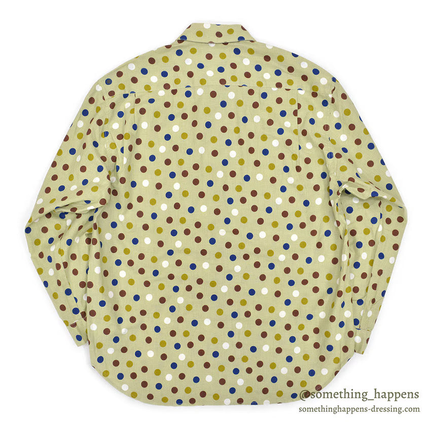 ~1990's GUESS MULTI COLOR POLKA DOTS SHIRT...