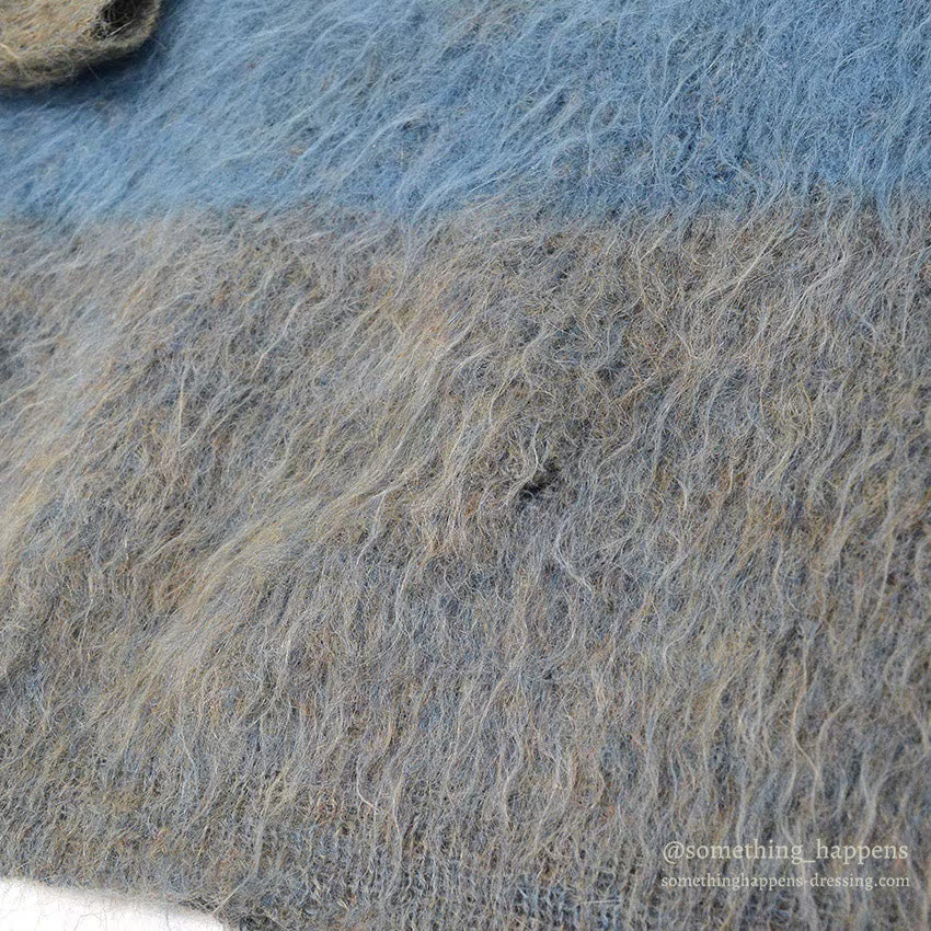 1960's TOWNCRAFT PENNEY'S MOHAIR V-NECK SWEATER...