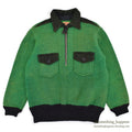 1920's HUDSON'S BAY COMPANY TWO-TONE WOOL JACKET / CHIN STRAP...