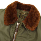 1950's B-15C OD FLIGHT JACKET / RARE COLOR ... 44