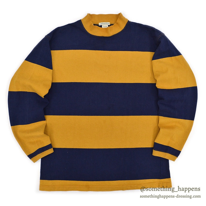 1980's~ ST JOHN'S BAY WIDE STRIPED L/S TEE ... M