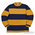 1980's~ ST JOHN'S BAY WIDE STRIPED L/S TEE ... M