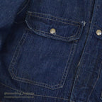 1940's UNKNOWN DENIM COVERALLS / DARK ...