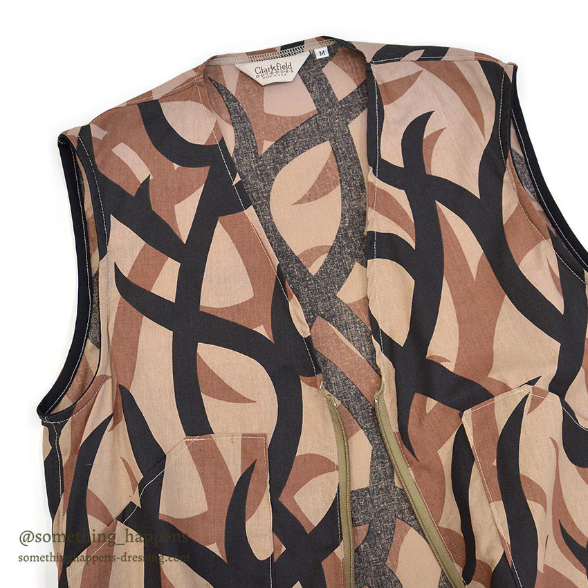 1990's CLARKFIELD OUTDOORS ASAT CAMO VEST...M