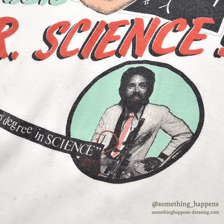 1980's HANES ASK DR.SCIENCE! GRAPHIC T-SHIRT ... XL