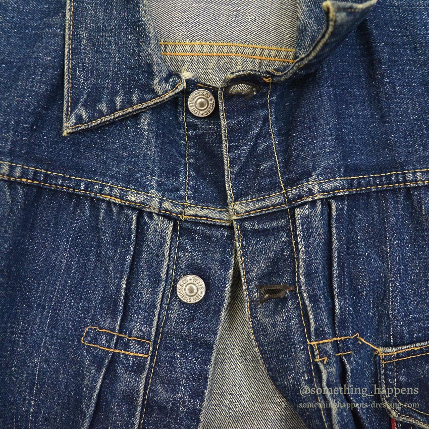 1930's~ LEVI'S 506XX TYPE1 DENIM JACKET, CHOPPED VEST / 1937 MODEL ...