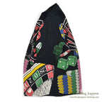 1990's~ FRUIT OF THE LOOM CASINO ALL OVER PRINT T-SHIRT ... L