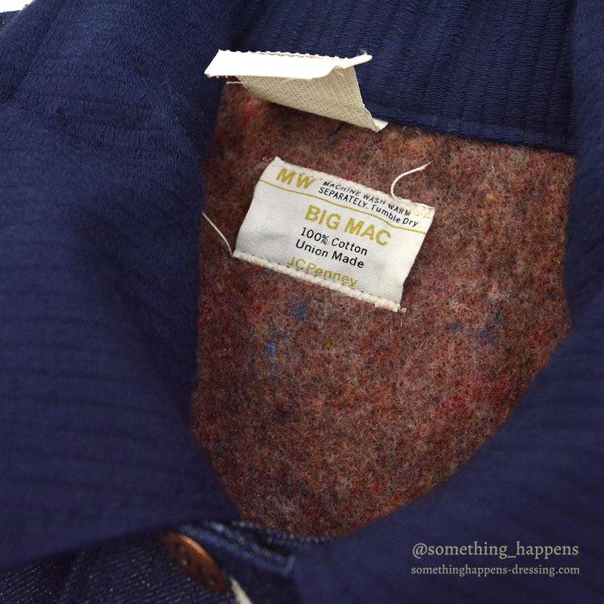 1970's DEADSTOCK BIG MAC DENIM COVERALL BLANKET 1 ... 36
