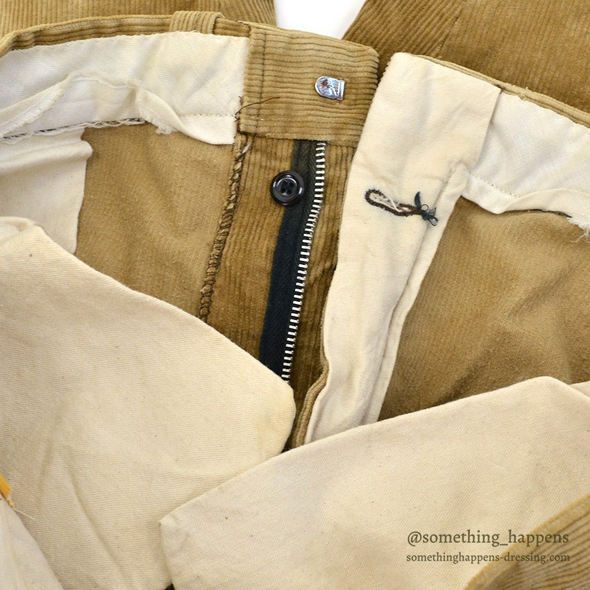 1960's SWEET-ORR CORDUROY WORK PANTS / SUN FADED ... W36/L29