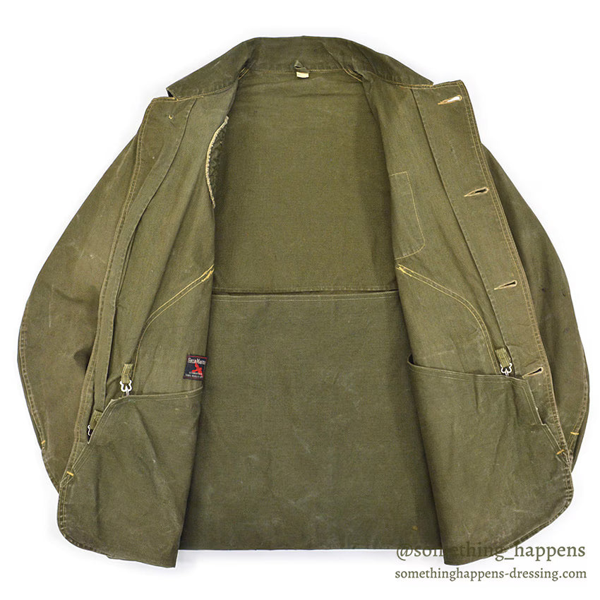 1940's FIELD MASTER HUNTING COAT / OLIVE... 44