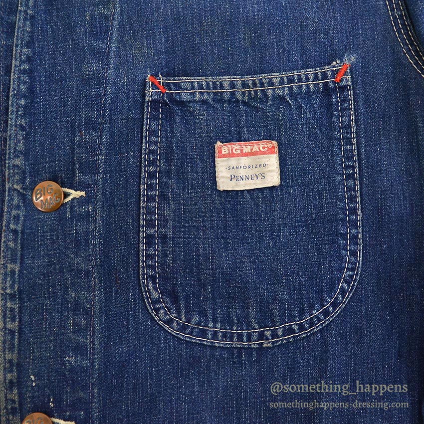 1950's BIG MAC DENIM COVERALL...
