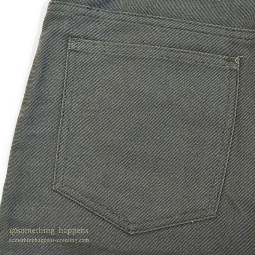 1960's DEADSTOCK LEVI'S 518 COTTON TWILL PANTS / IRREGULAR ... W32/L30