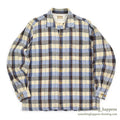 1950's McGREGOR PLAID WOOL SHIRT...ML