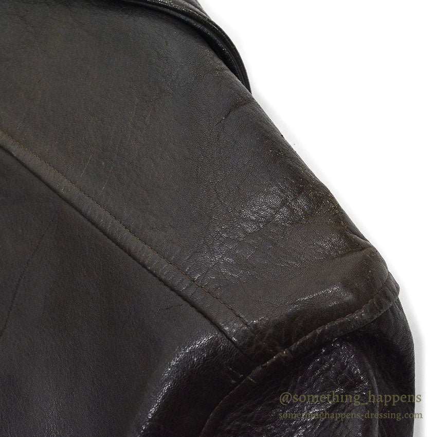 1940's TOP NOTCH LEATHER SPORTS JACKET ... 42