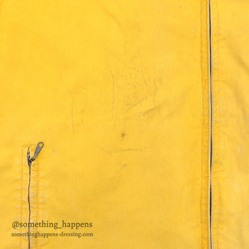 1960's REI ALPINE PATROL VENTILE PARKA / YELLOW...