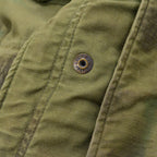 1960's USARMY M-65 HAND PAINTED CAMO JACKET / 1st PATTERN...