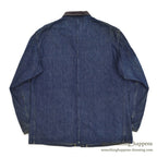 1940's CARTER'S WW2 DENIM COVERALL / TWO-POCKET, DARK  ...
