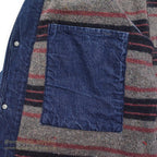 1960's NATIONAL MASTER DENIM COVERALL / BLANKET LINED...