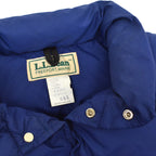 80's LL Bean unbranded snap down vest... M