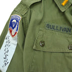 60's US ARMY Jungle Fatigue First Full Patch...