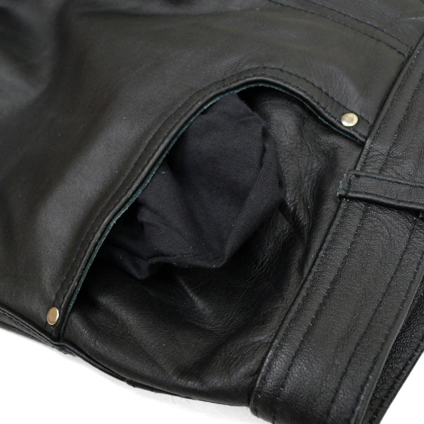 〜90's PAKISTAN LEATHER PANTS ... W32