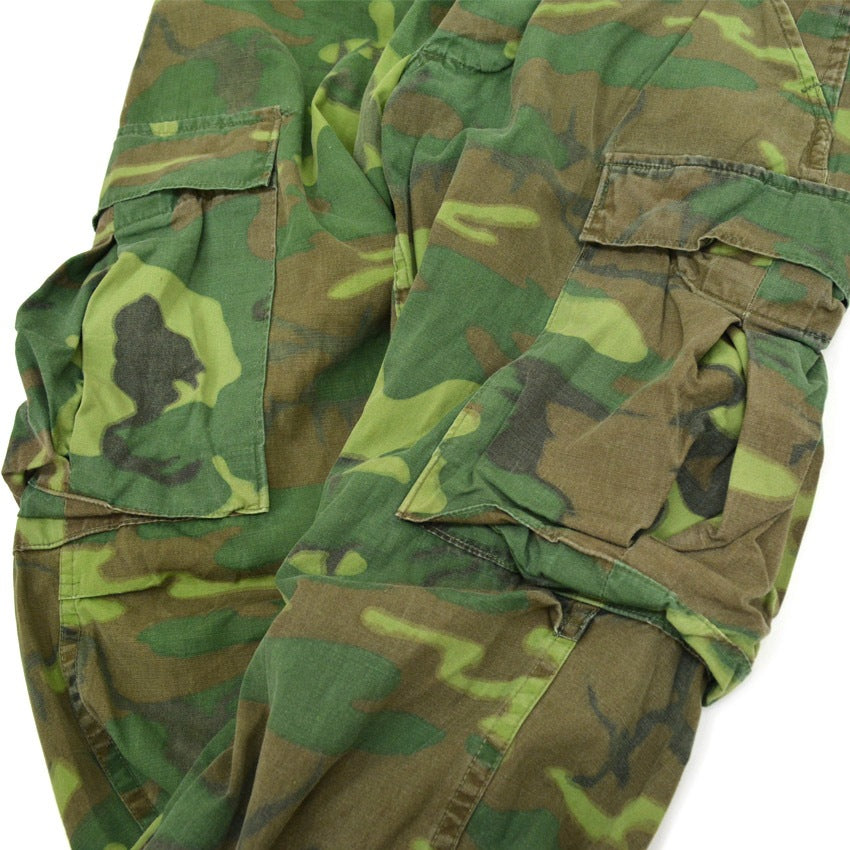 70's U.S.ARMY ERDL×LC ミックスリーフ パンツ スペシャル ... SMALL-SHORT