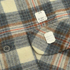 70's Deadstock PENDLETONPlaid Wool Shits  ... M