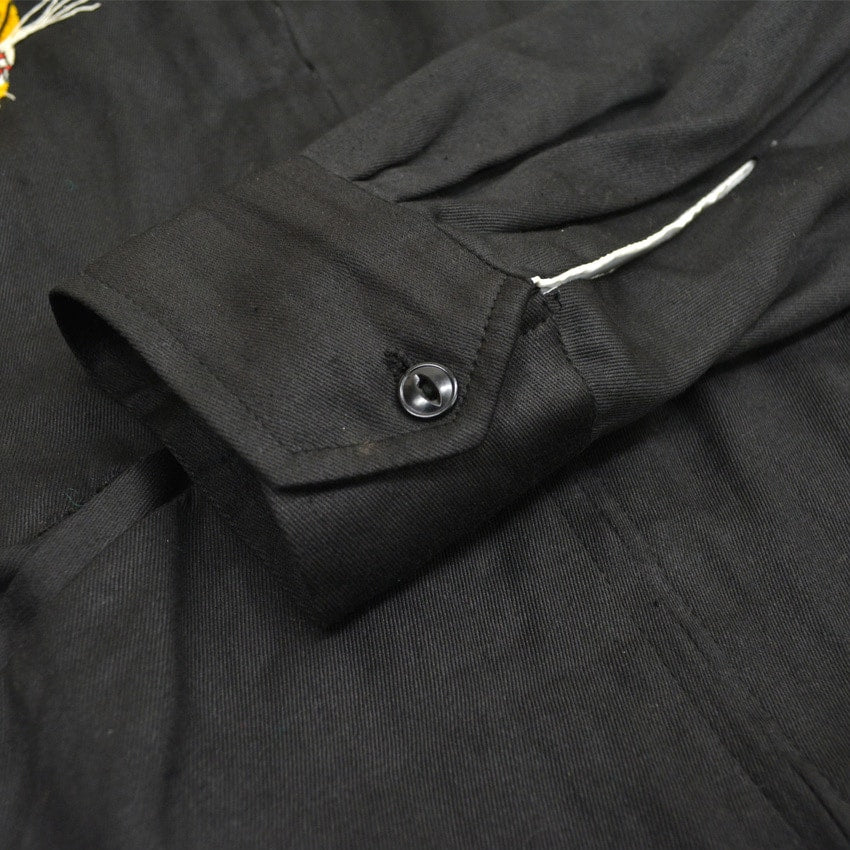 60's Vietnam Tour Jacket, Black Cotton... Size M