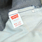 90's Levi's 505 Denim Pants, washed a few times, dark navy... W33 x L34