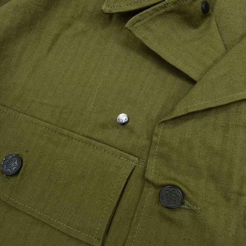 1940s Deadstock US ARMY M-43 HBT Jacket... Size 36R