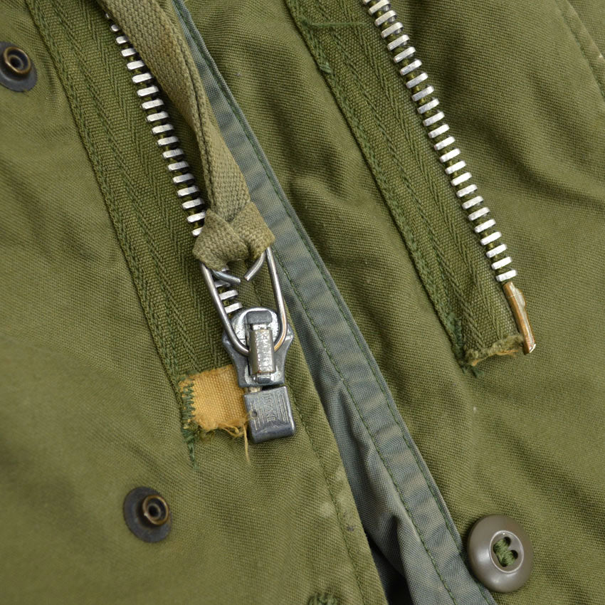 60's US ARMY M-65 2nd type, gray liner... SHORT-SMALL