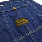 50s- Old Kentucky Denim Overalls, One Wash... W38 x L29