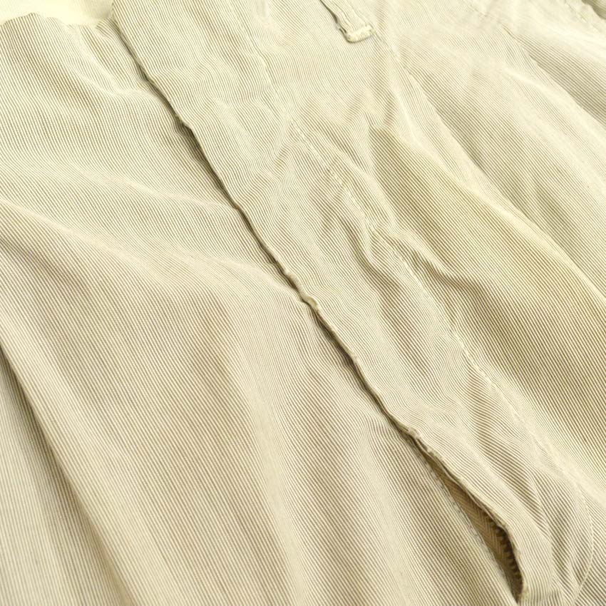 60's LEVI'S Casuals Brown Pin Stripe Cotton Slacks... 31×29