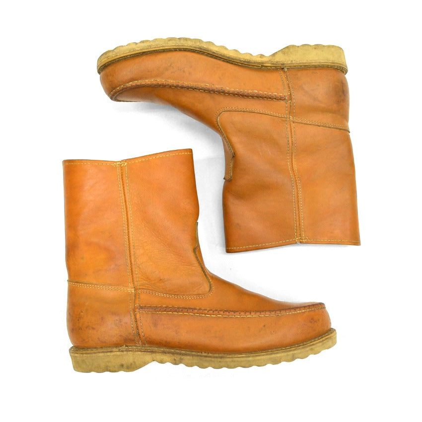 ~70's Sears Moc Toe Work Boots... about 81/2