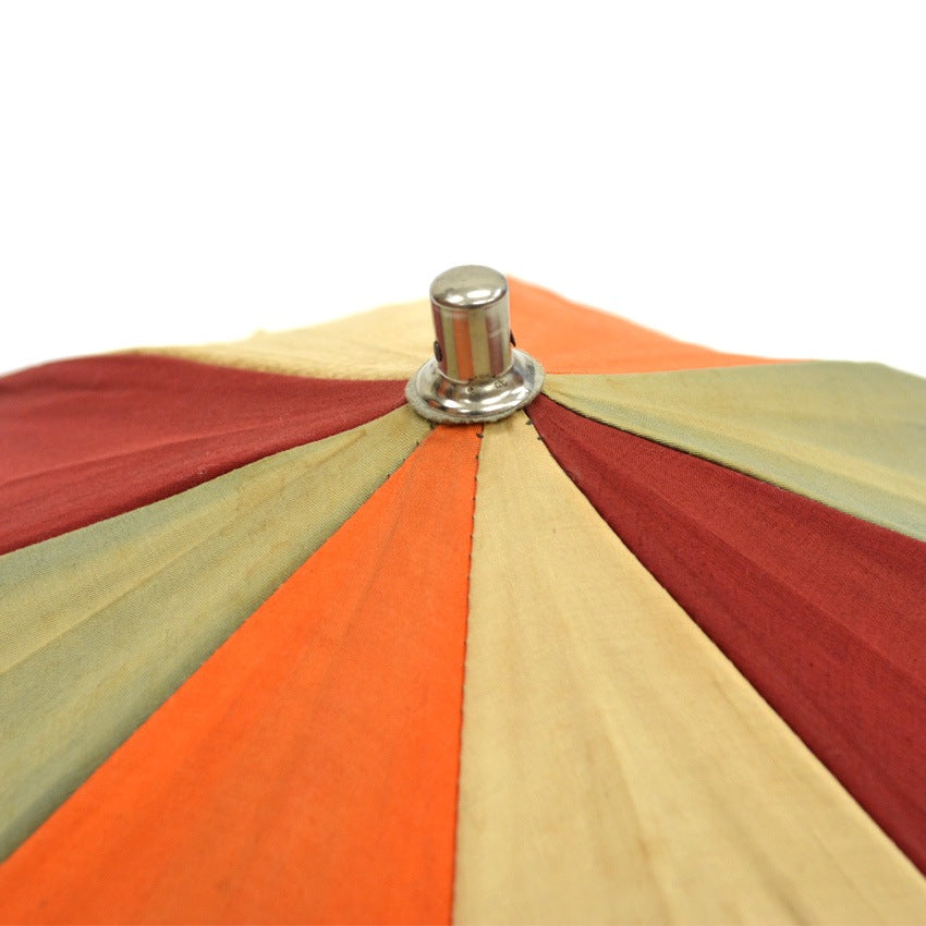 50's~ CRAZY PATTERN HEADBAND PARASOL Made in JAPAN... 2