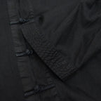 ~90's Kung Fu Shirt, All Black, Cotton...