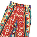 ~70's Steve Petix 'Native Pattern' Cotton Slacks...