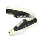 90's CONVERSE ジャックパーセル レザー ブラック 箱付き ... 8