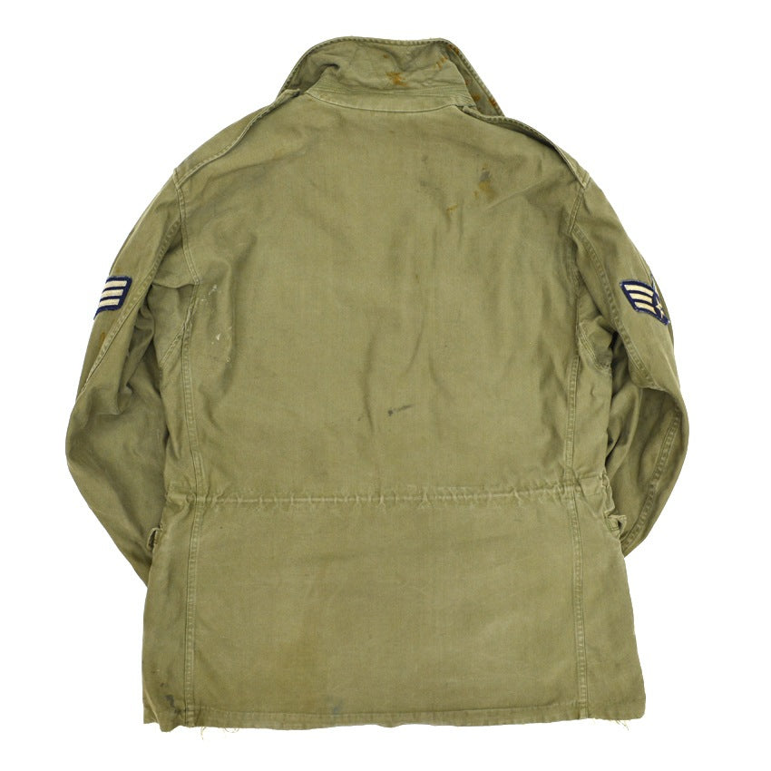 1940s USAF M-1943 WWII JACKET 'E SEMPRE L'ORA' Squadron AS IS ... 36R
