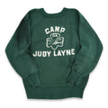 ~60's Champion Camp Judy Layne Run Tag Sweatshirt... L