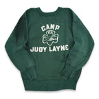 ~60's Champion Camp Judy Layne Run Tag Sweatshirt... L