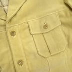 80s Calvin Klein suede leather jacket, made in Italy... L