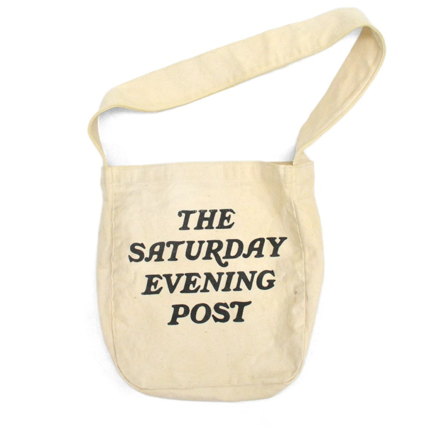 OLD THE SATURDAY EVENING POST DELIVERY BAG... MINT