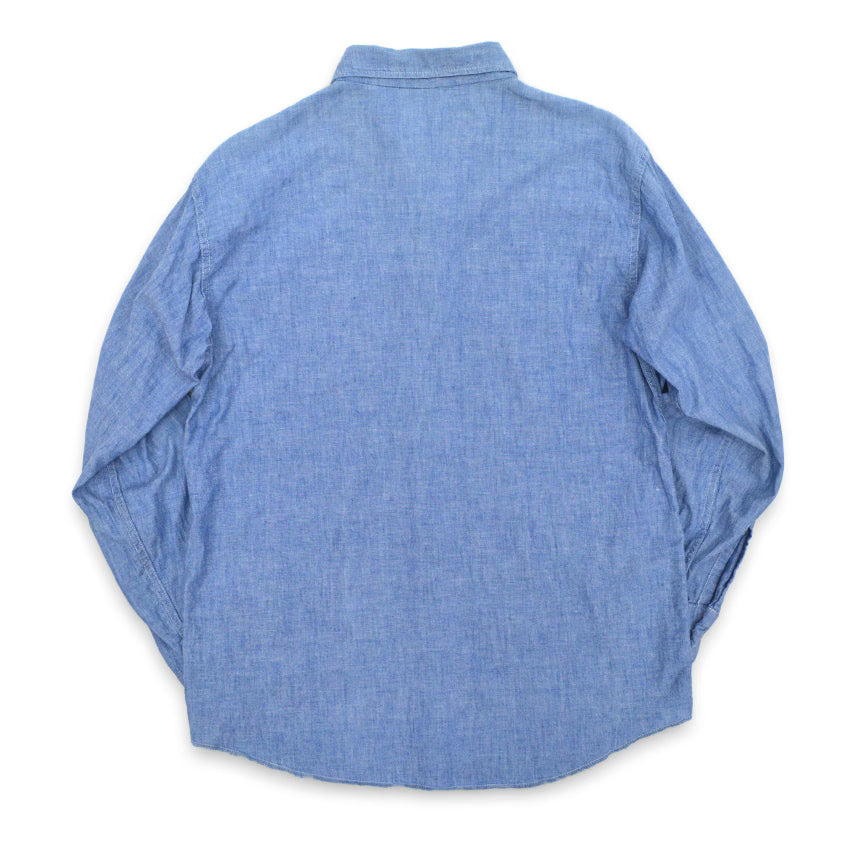 ~60's WASHINGTON MFG CO. Chambray Shirt...M