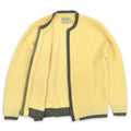 60's TOWNE AND KING, LTD California Zip Up Wool Sweater ... 40