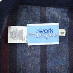 70's~ Deadstock Sears Work Leisure Denim Coverall with Blanket... L